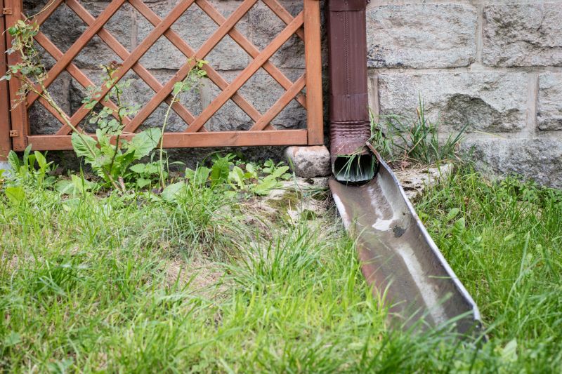 Church Downspout Installation